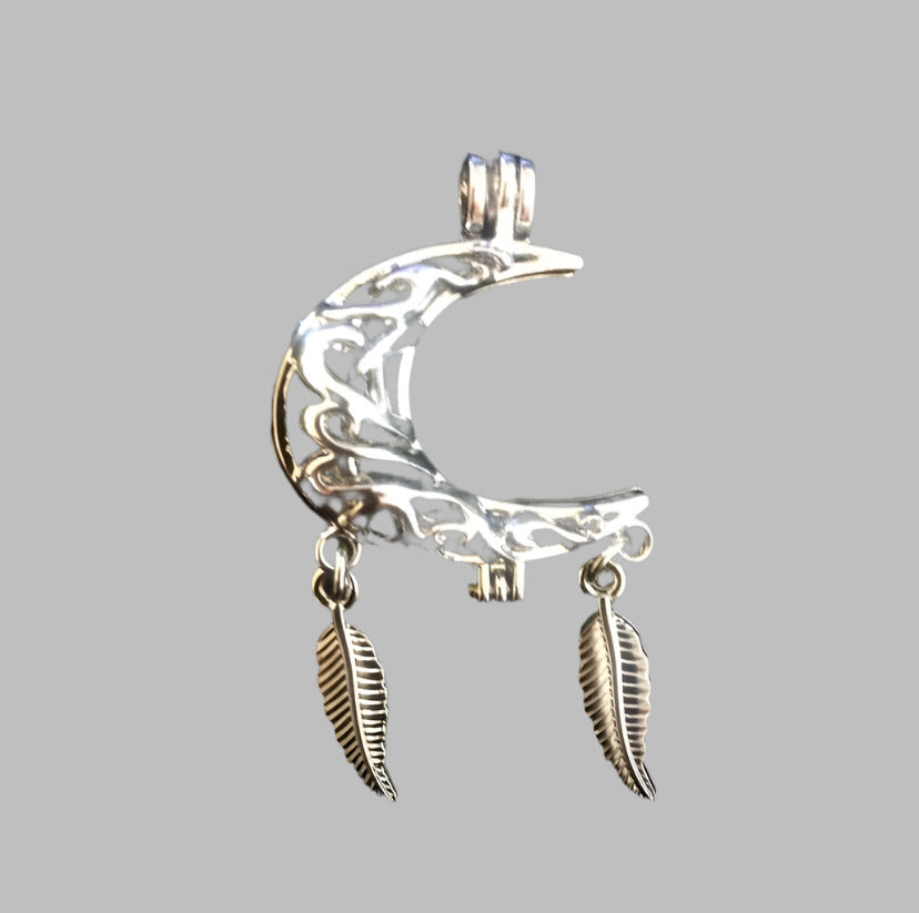 Dream Catcher Moon Cage - Freshwater