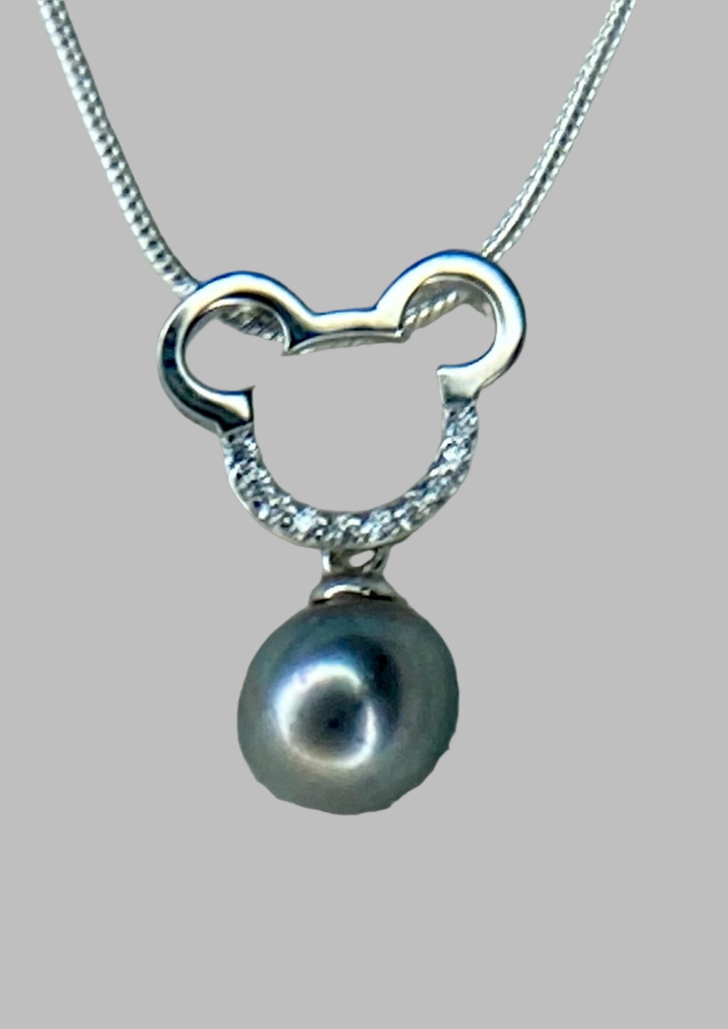 Boy Mouse Ears Necklace