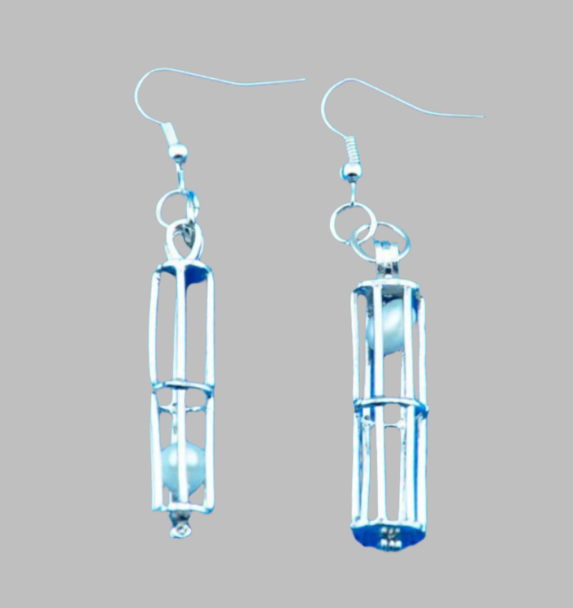 Cage Earrings