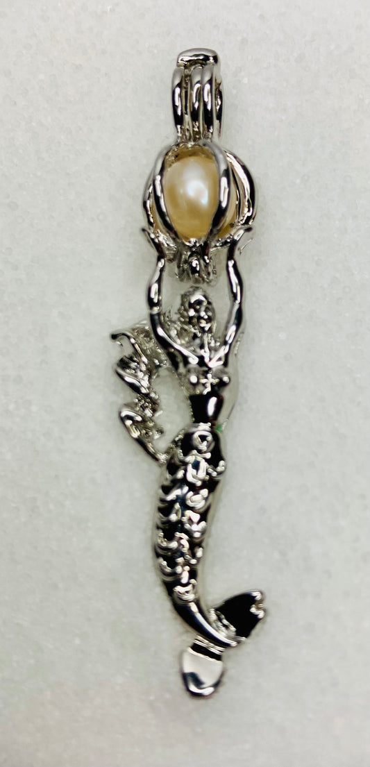 Mermaid with Pearl Cage - Freshwater