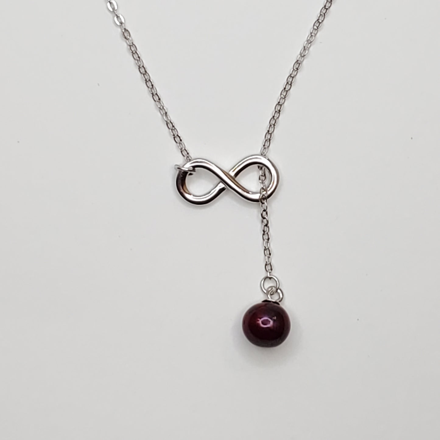 Infinity Necklace ~ Freshwater