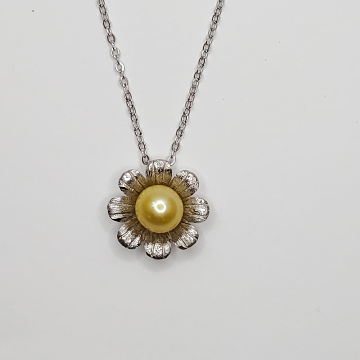 Spring Flowers Necklace ~ Freshwater