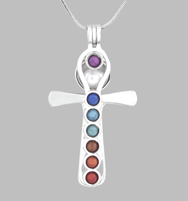 Chakra Ankh Cage - Freshwater