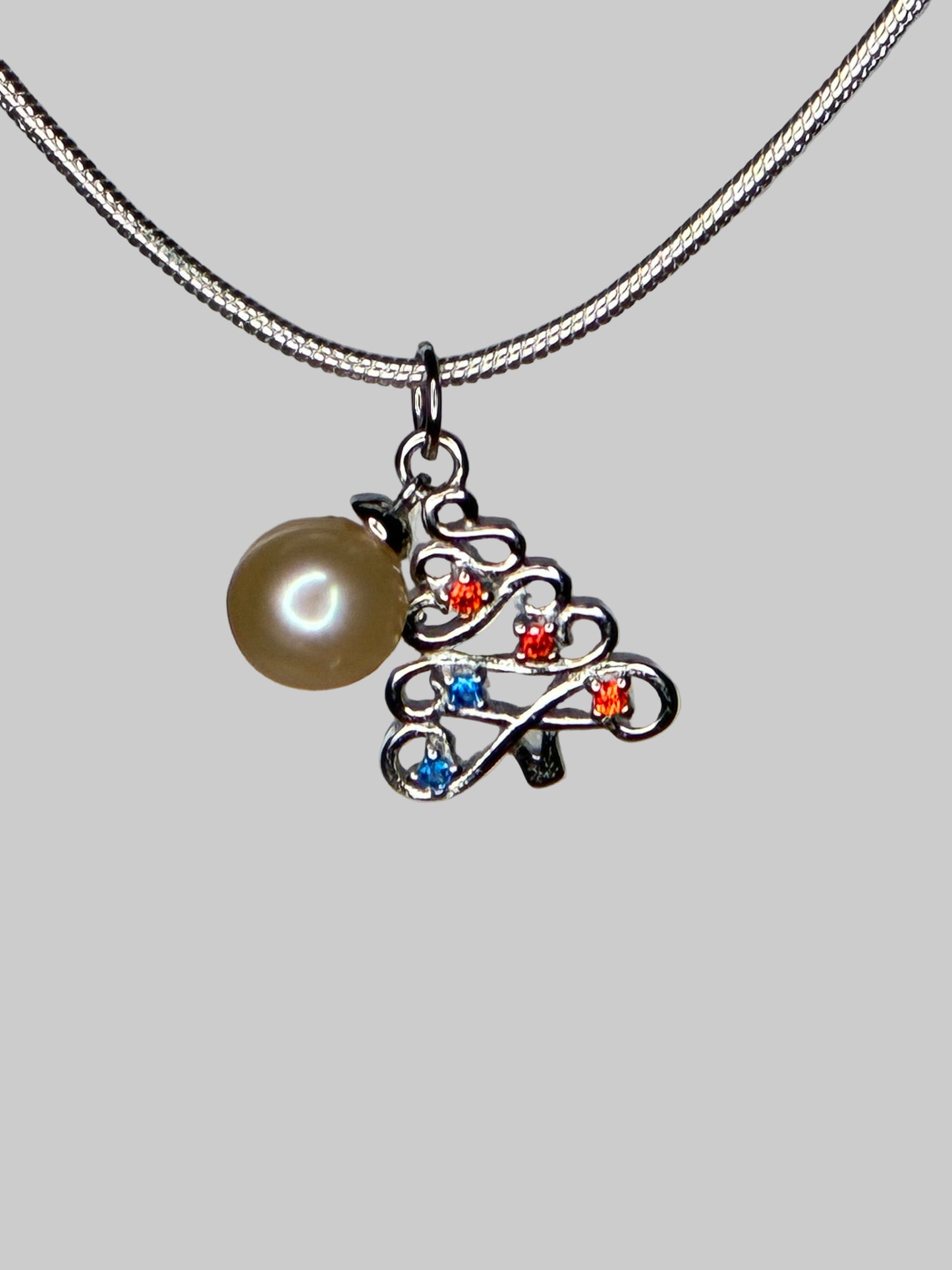 Christmas Tree Necklace