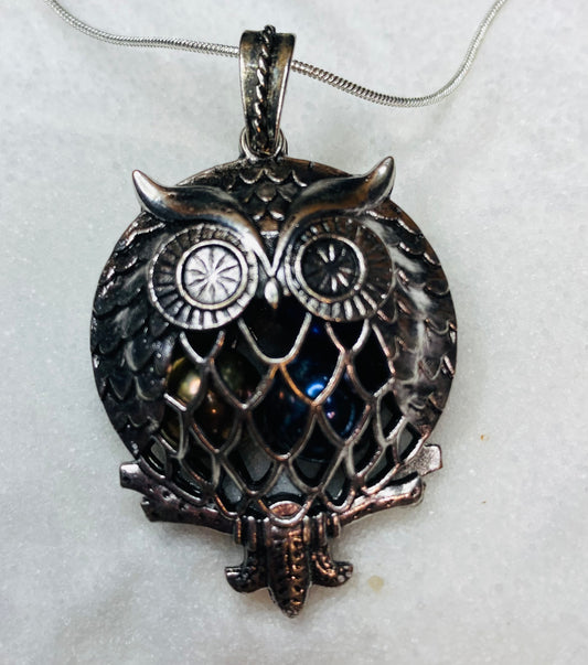 Round Fancy Owl Cage - Edison