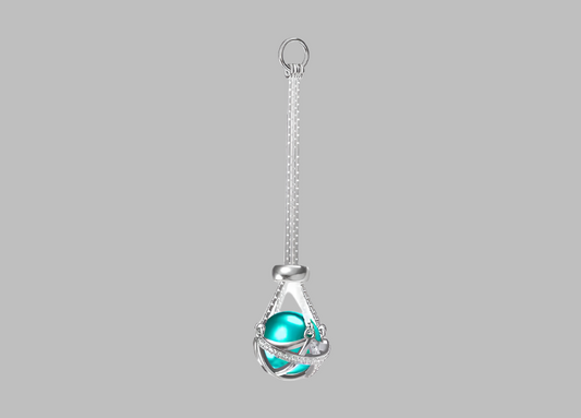 Edison Hanging Cage Necklace